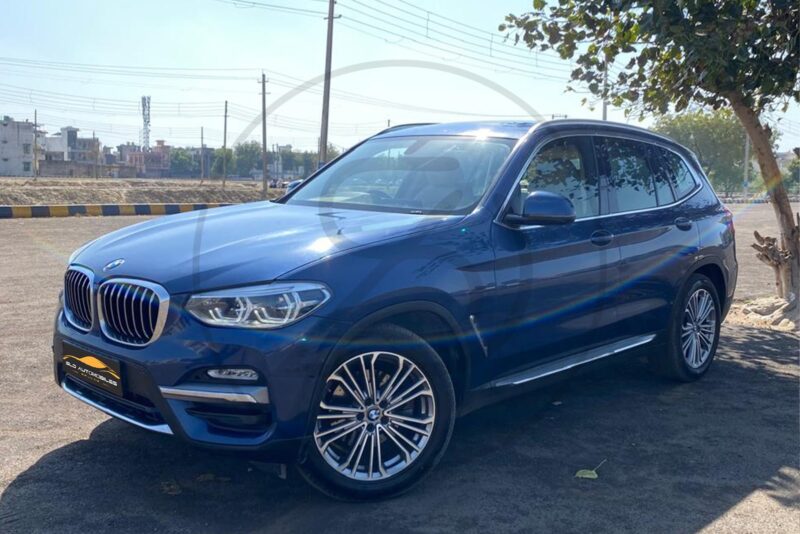 BMW X3 Sports Blue 2019